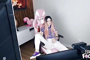 Anal on TIKTOK Stream with Stepsister