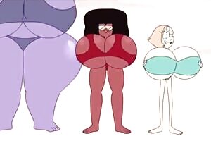 Jackurai Steven universe giantess growth hourglass expansion