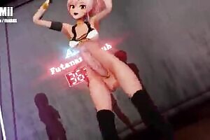 Futanari Jougasaki Mika Dance Futa on Male