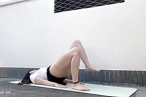 ZhouYiQin Pantyless Workout